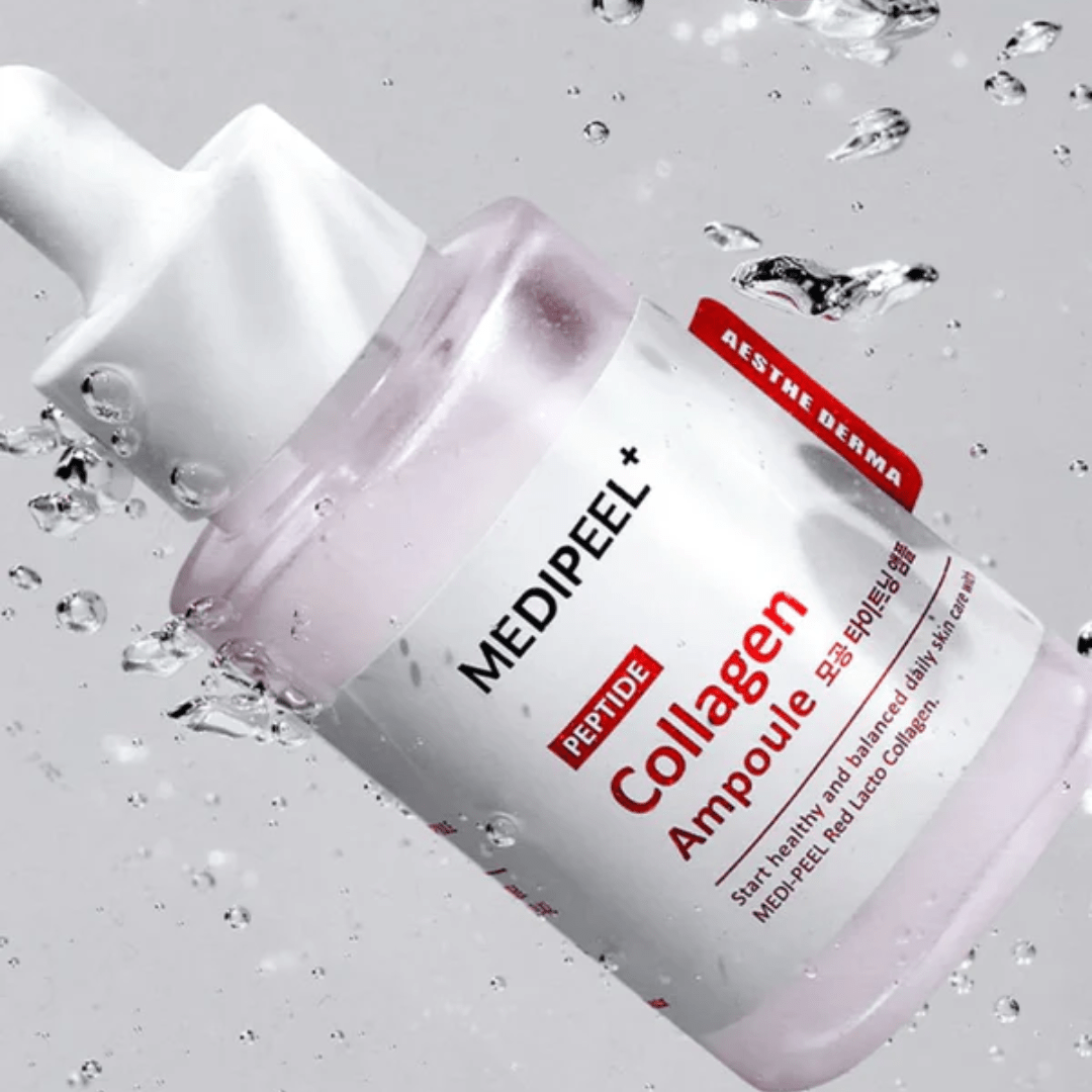 Red Lacto Peptide Collagen Tightening Ampoule - WowSkin Romania