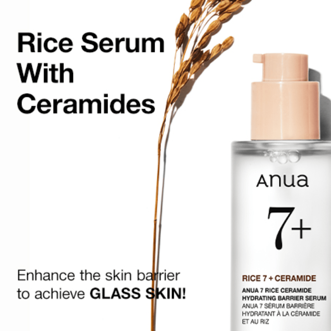 Redă strălucirea naturală cu Anua Hydrating Barrier Serum pe bază de orez și ceramide. Ser coreean perfect pentru piele deshidratată, ternă și afectată de factorii externi.
