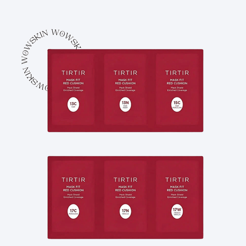 Sample Mask Fit Red Cushion 6 Colors Kit (13C/13N/15C/17C/17N/17W)