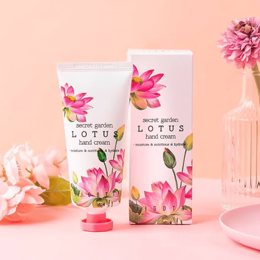 Secret Garden LOTUS Hand Cream, 100 ml - WowSkin Romania