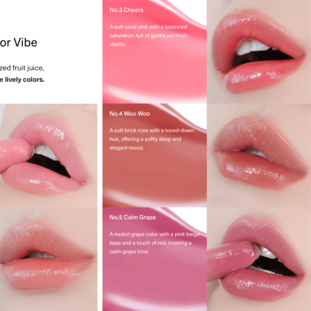 Sisua by Unleashia Berry Shot Lip Tint No. 5 Calm Grape - WowSkin Romania