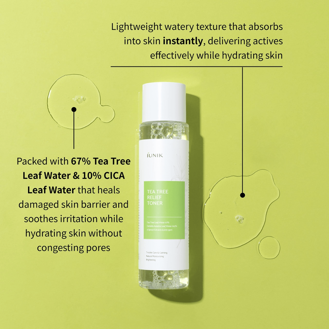 Tea Tree Relief Toner (Exp: 21.09.2025) - WowSkin Romania
