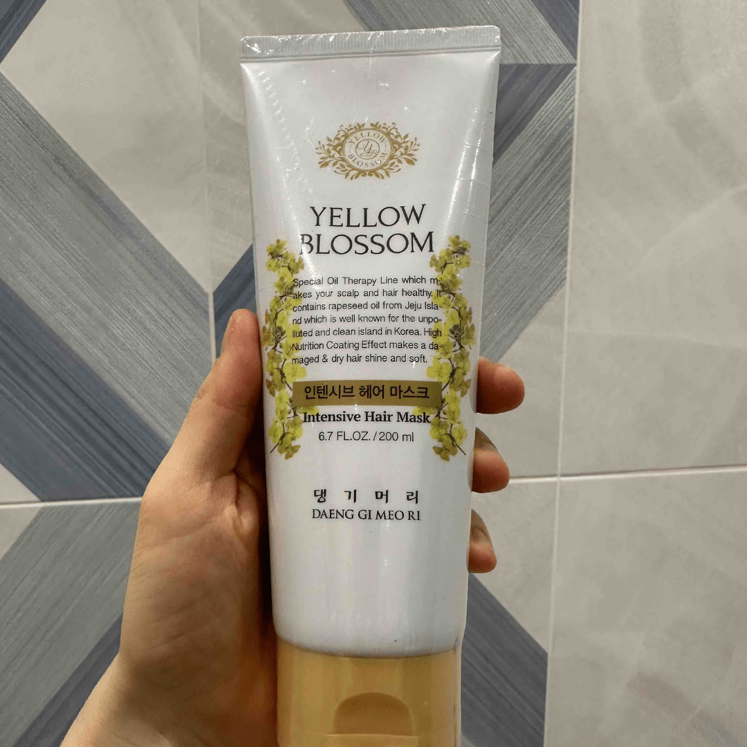 Yellow Blossom Intensive Hair Mask, 200 ml - WowSkin Romania