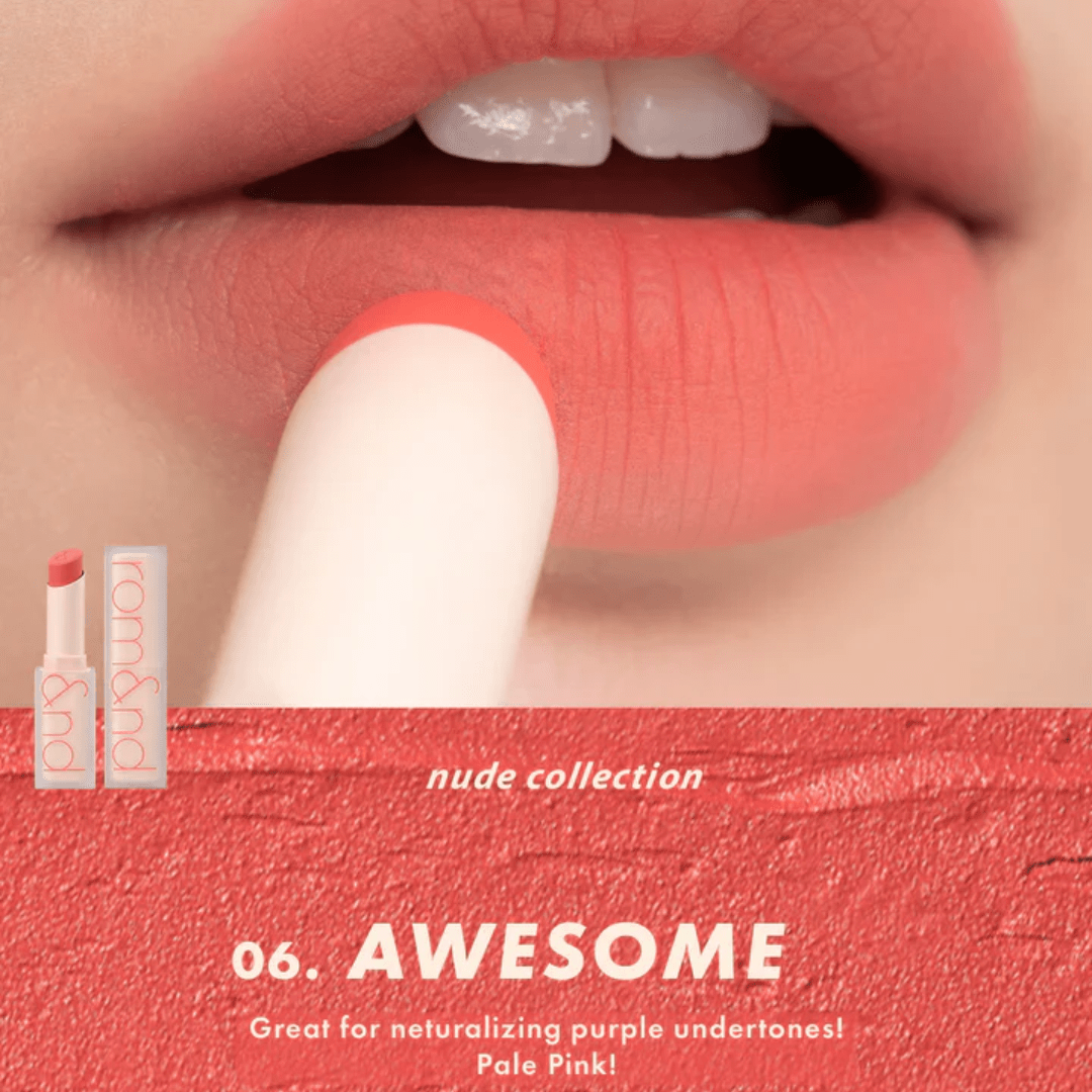 Zero Matte Lipstick 06 AWESOME - WowSkin Romania
