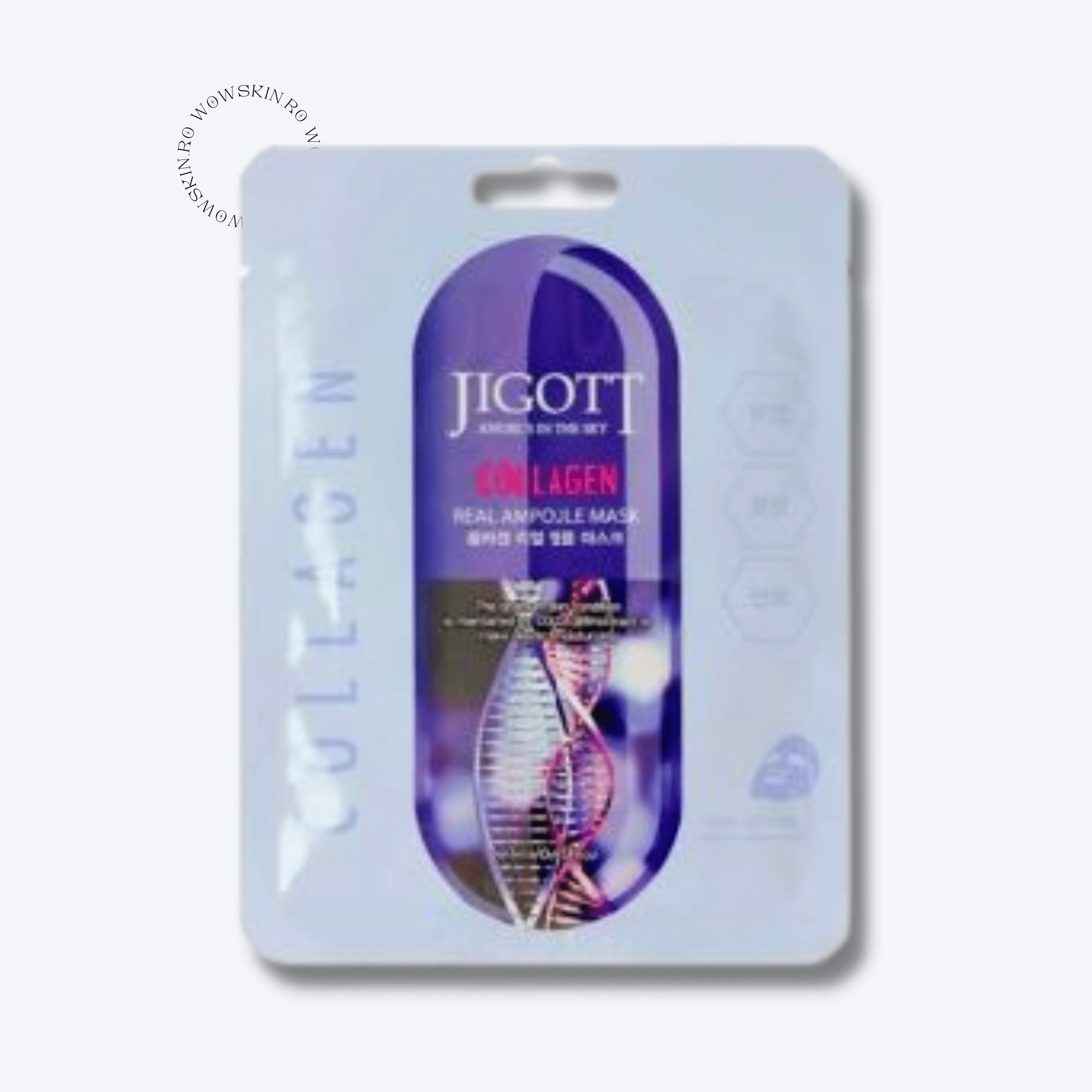 Collagen Real Ampoule Mask - WowSkin Romania