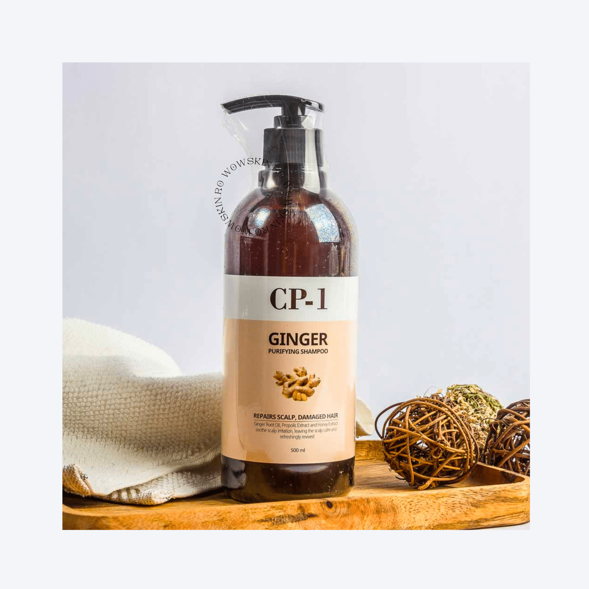 Ginger Purifying Shampoo - WowSkin Romania