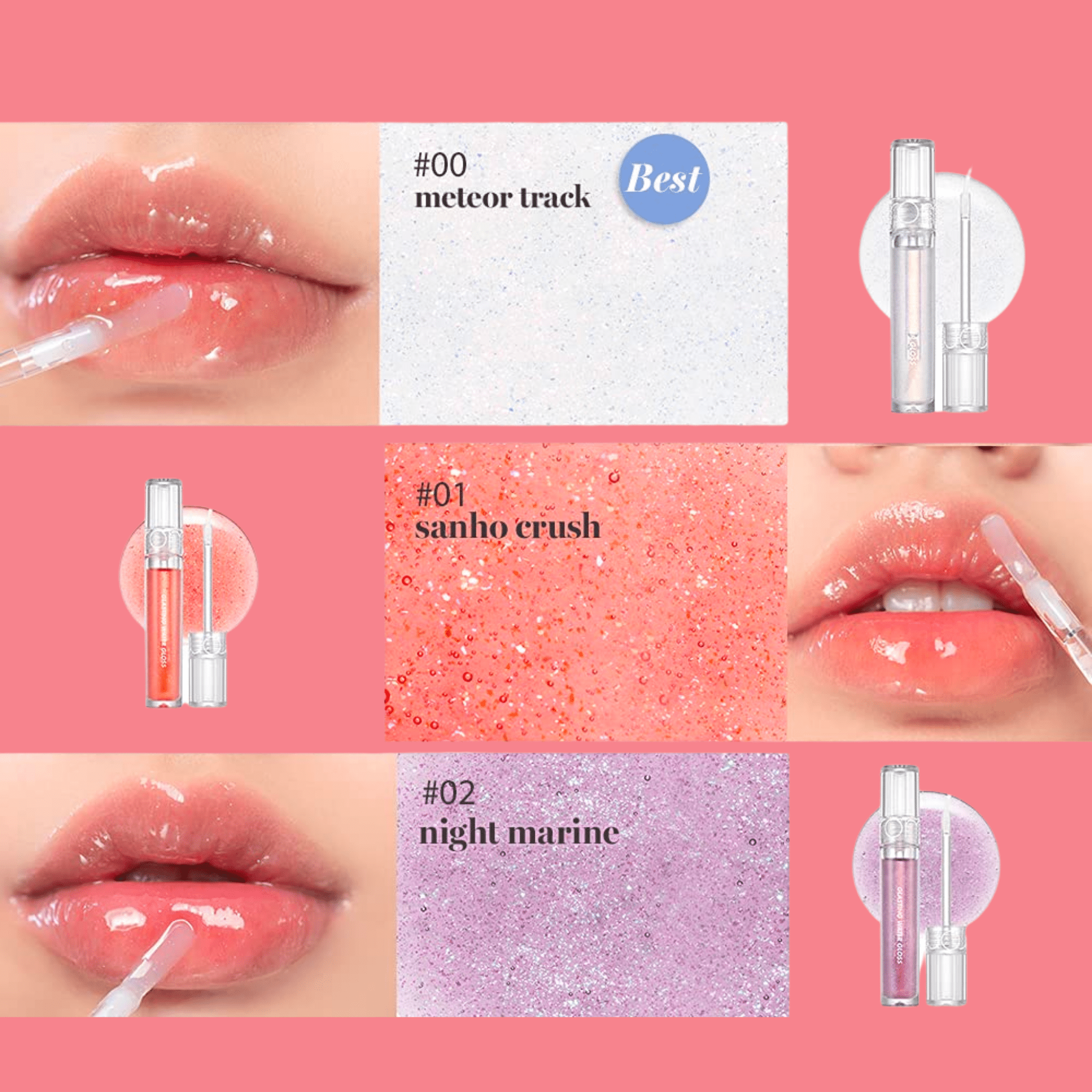 Glasting Water Gloss 00 Meteor Truck - WowSkin Romania