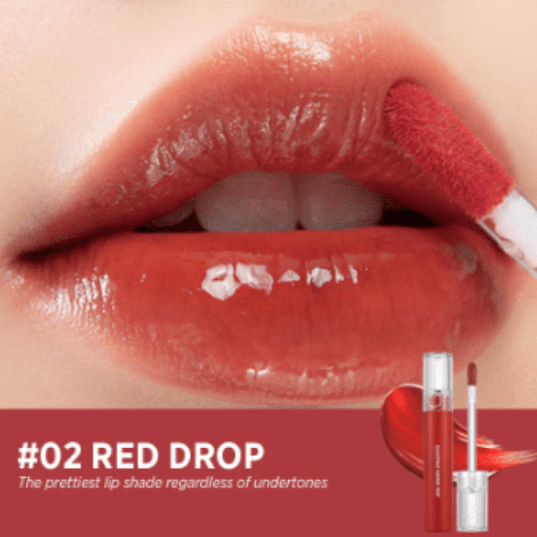 Glasting Water Tint 02 Red Drop - WowSkin Romania