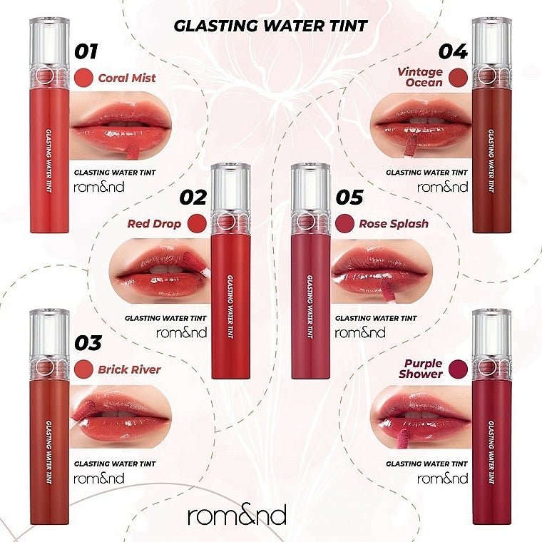 Glasting Water Tint 08 Rose Splash - WowSkin Romania