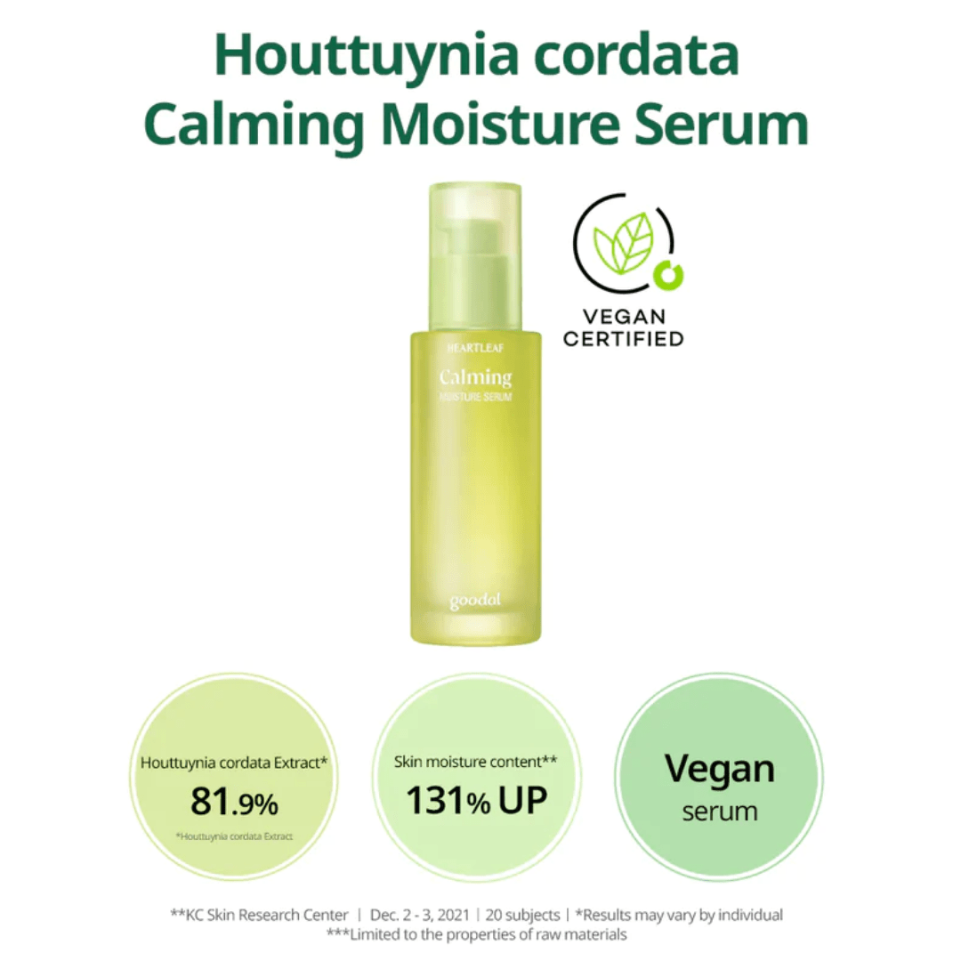 Heartleaf Calming Moisture Serum - WowSkin Romania