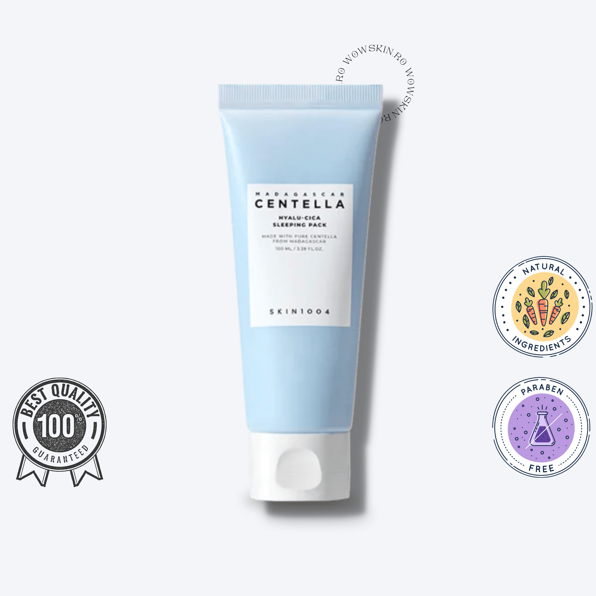 Madagascar Centella Hyalu-Cica Sleeping Pack 100 ml - WowSkin Romania