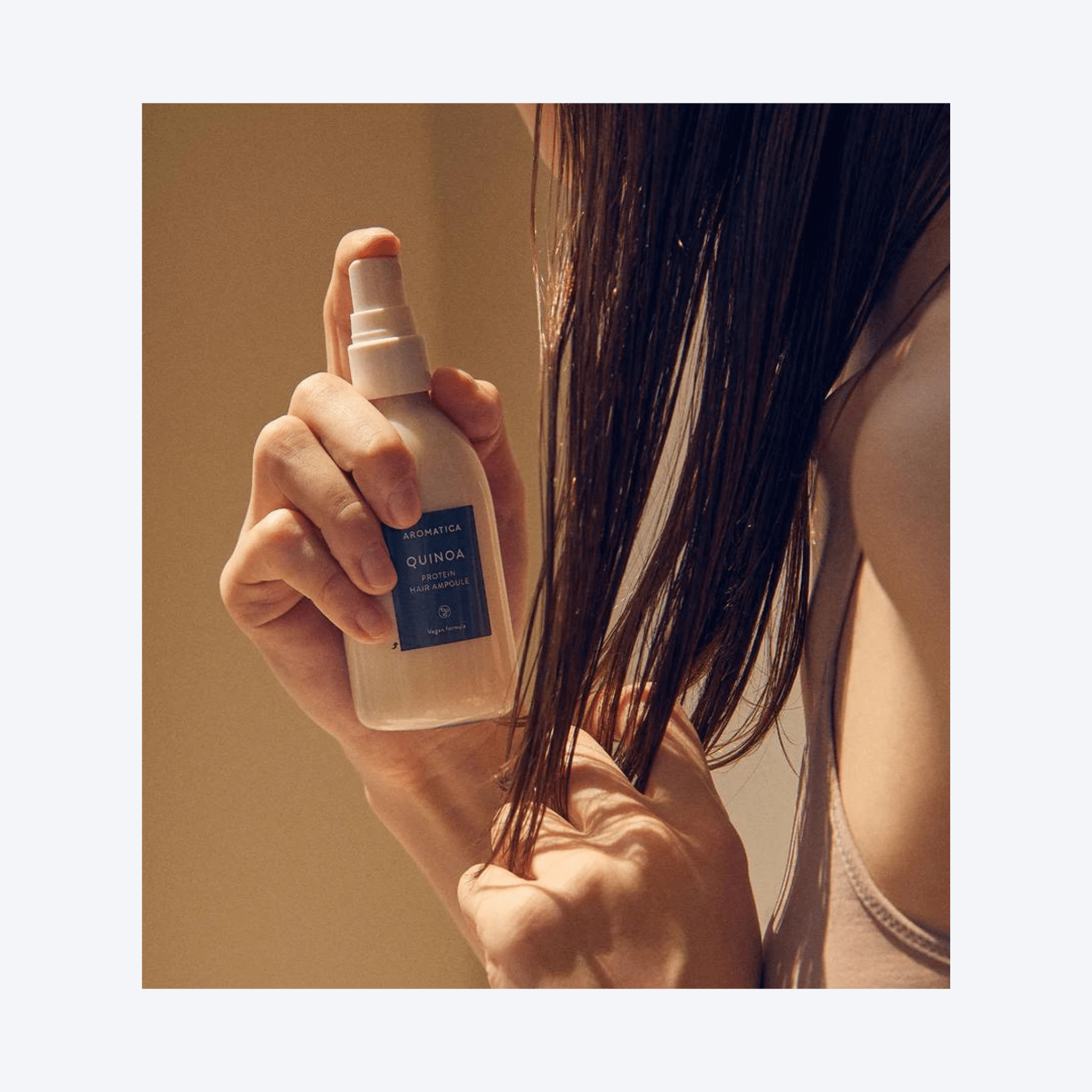 Tratamentul Quinoa Protein Hair Ampoule redă elasticitatea și strălucirea părului. Ampoulă cu efect reparator intensiv pentru păr fin, deteriorat sau casant.