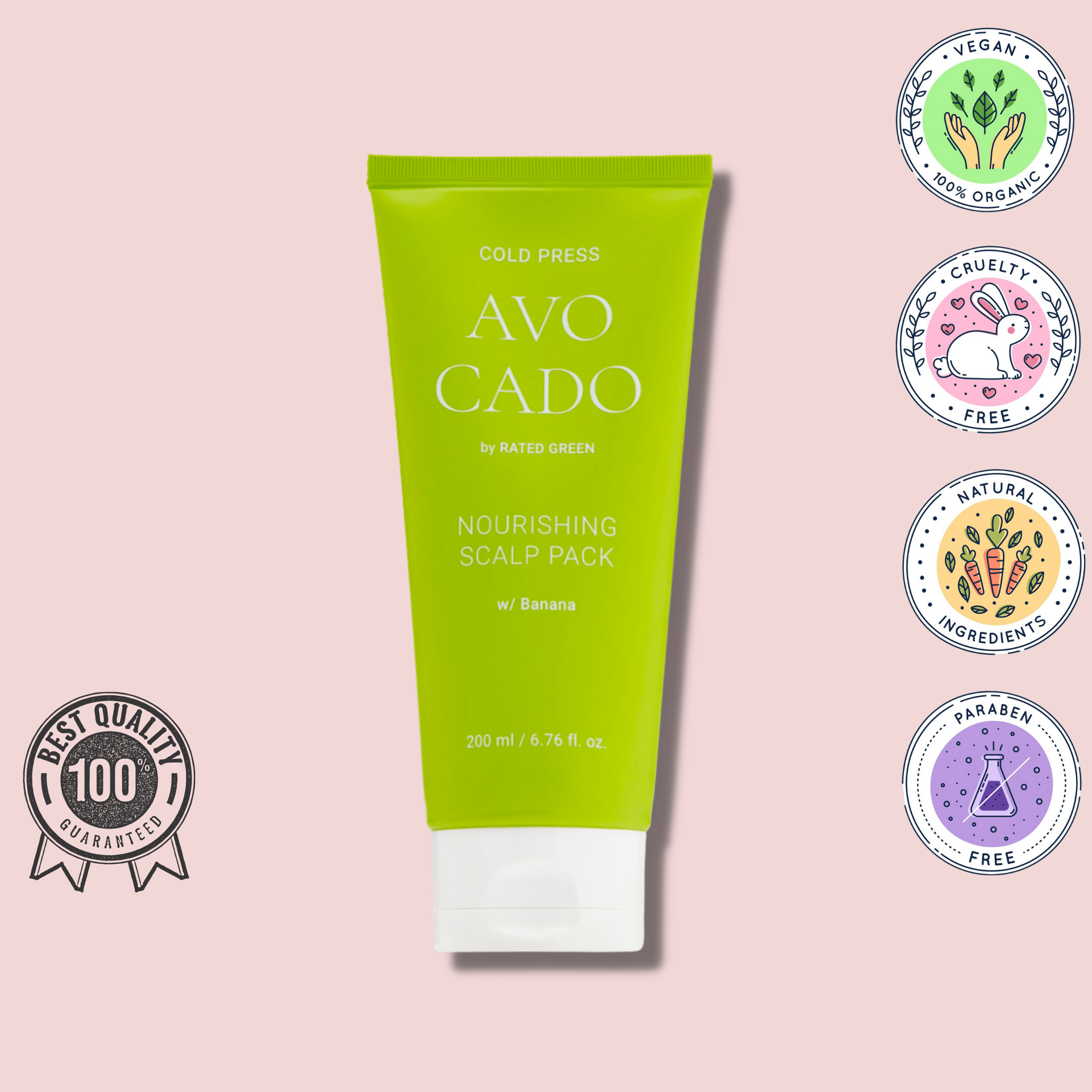 Rated Green Cold Press Avocado Nourishing Scalp
