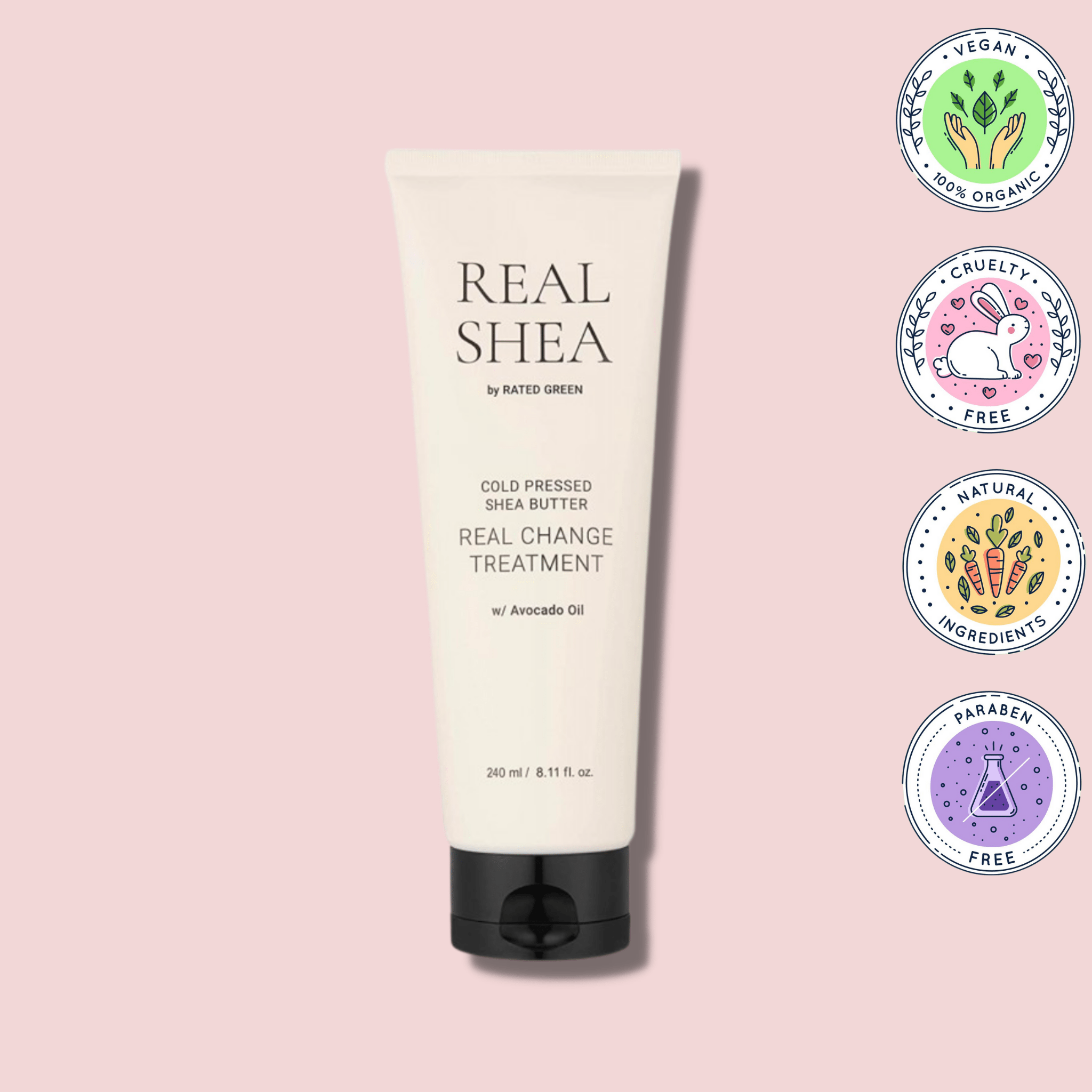 Rated Green Real Shea Real Change Treatment - WowSkin Romania