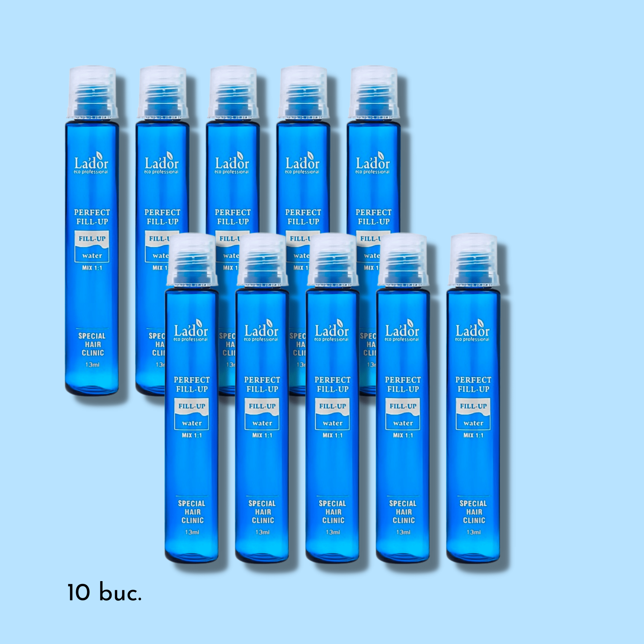 Set cu 10 fiole, Perfect Hair Filler - WowSkin Romania