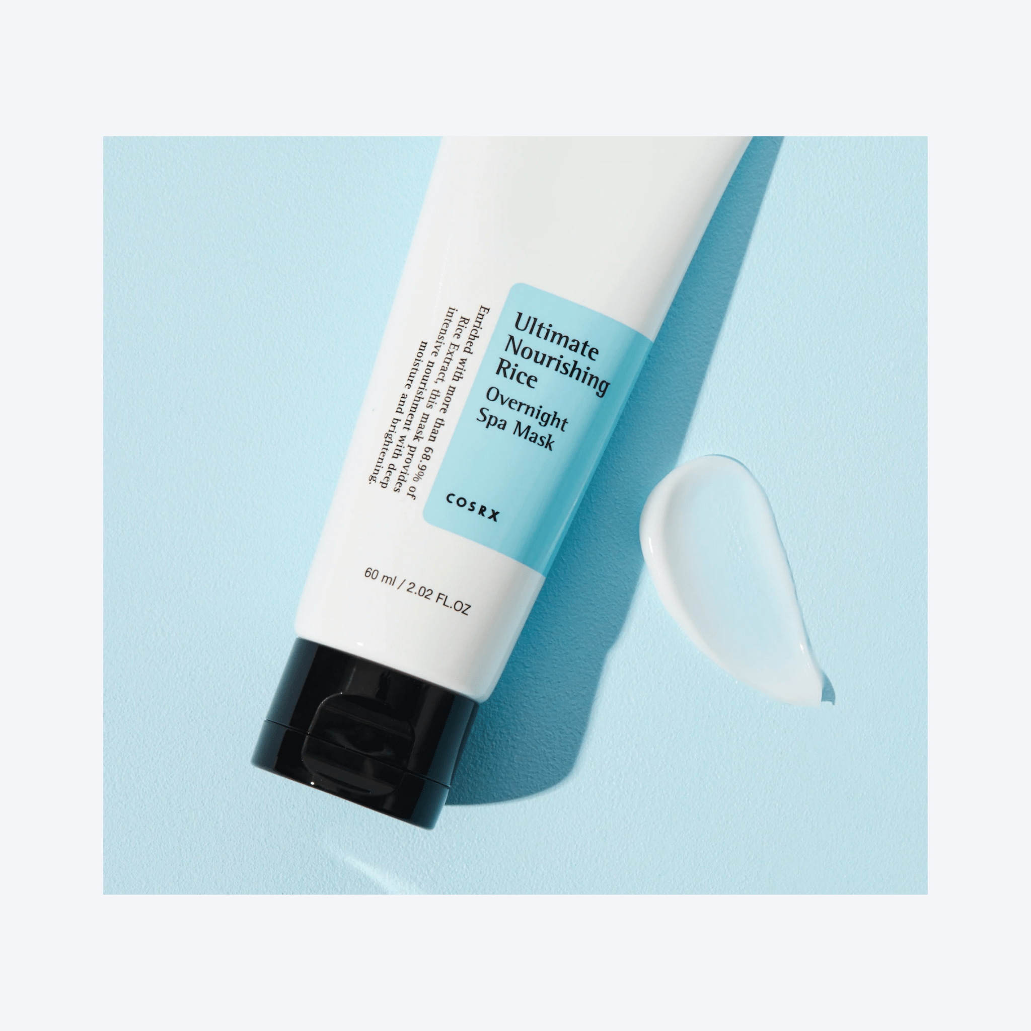 Redă strălucirea naturală a pielii cu masca de noapte cu orez COSRX, perfectă pentru ten tern sau obosit. Ideală ca ultim pas în rutina coreeană de îngrijire. wowskin.ro