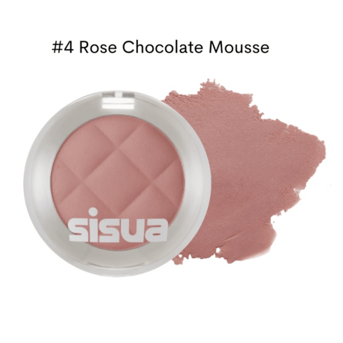 Sisua Butter Waffle Dough Blusher -4 Rose Chocolate Mousse